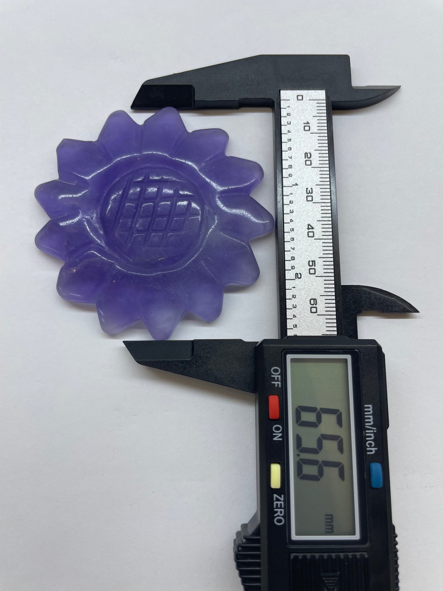 Amethyst Sunflower Carving